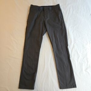 J. Crew Charcoal Grey 484 Slim Fit Tech Oxford Pant W29 L30